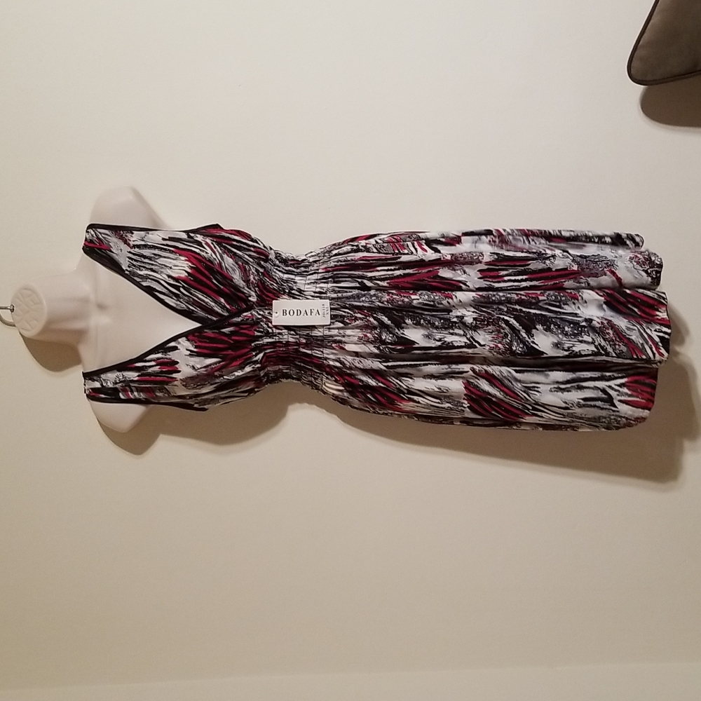 Bodafa JD 118 women's multi color blk, XXL dress. - Picture 7 of 17